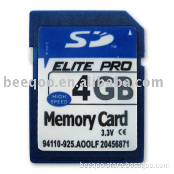 4GB sd memory card mini sd card cf card micro sd card